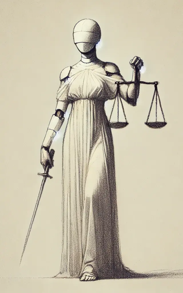 Robot Lady Justice